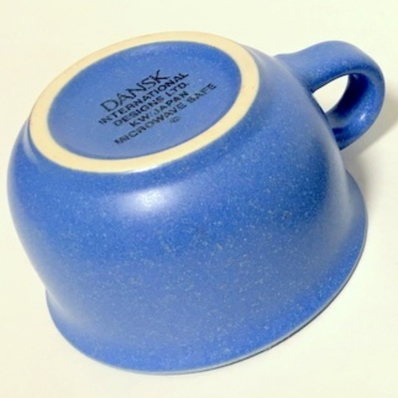 Set of 4  Dansk / Mesa Blue Cup & Saucer - Picture 7 of 7
